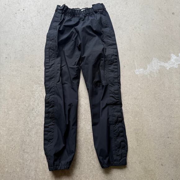 Men's Vintage Campmor Black Gore-Tex Shell Winter Unlined Light Ski Pants Sz L - Picture 1 of 8